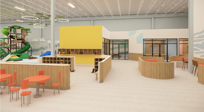 Cloudbound seating area